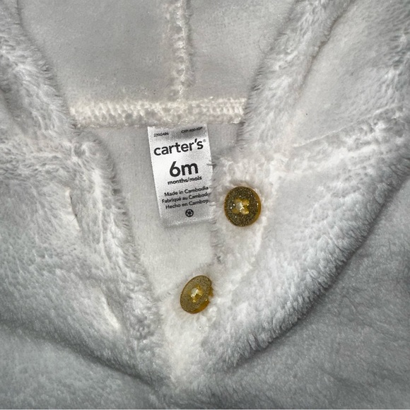Carters fleece pullover and vest - toddler 6 months - Picture 6 of 8
